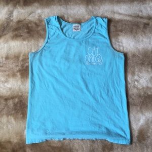 Chi Omega Blue Tank